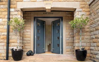 Double Composite Doors