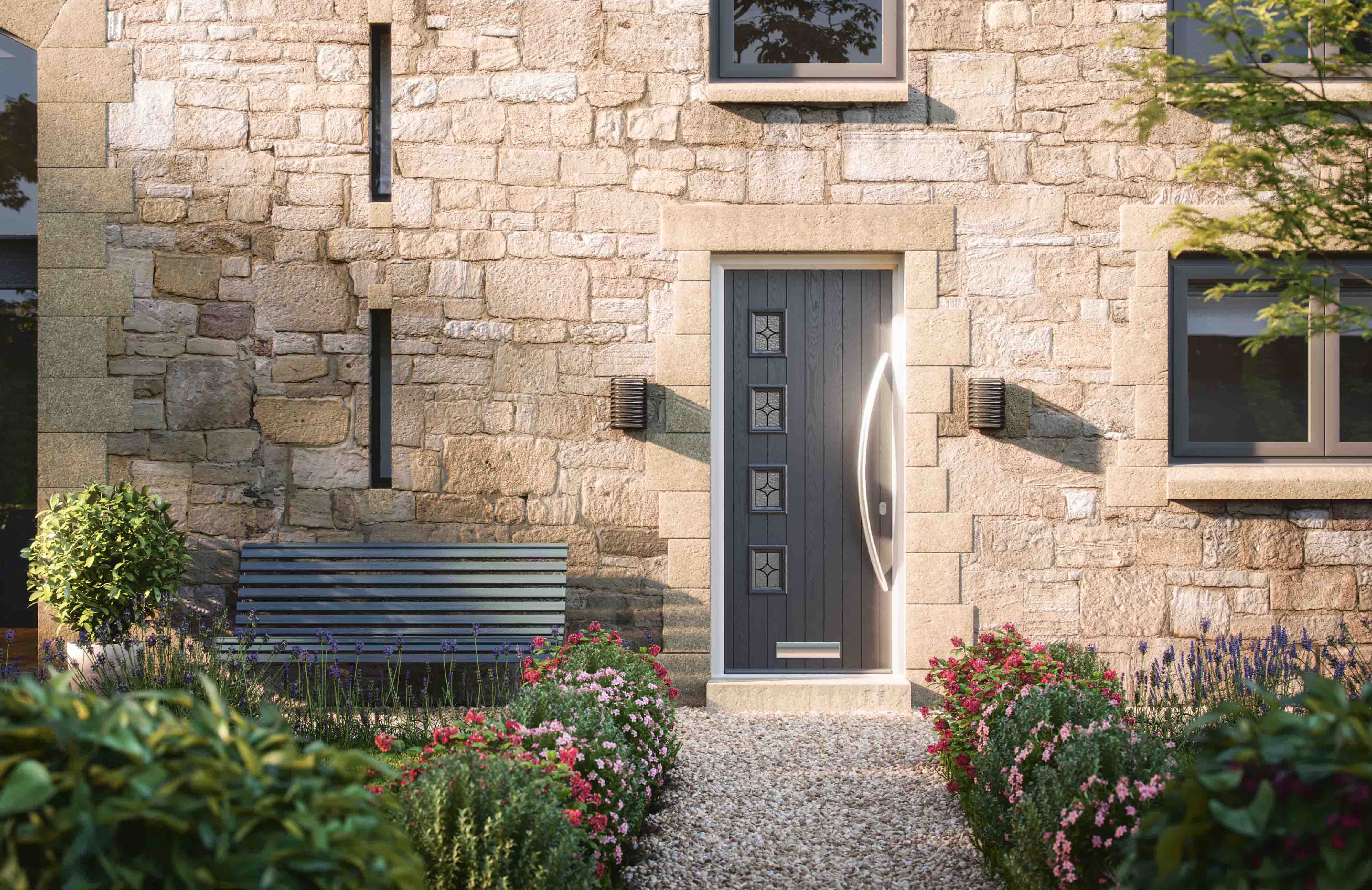 Double Composite Doors