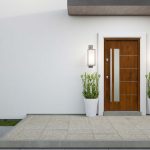 Brown Gerda door for a home in Berkshire.