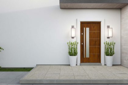 Brown Gerda door for a home in Berkshire.