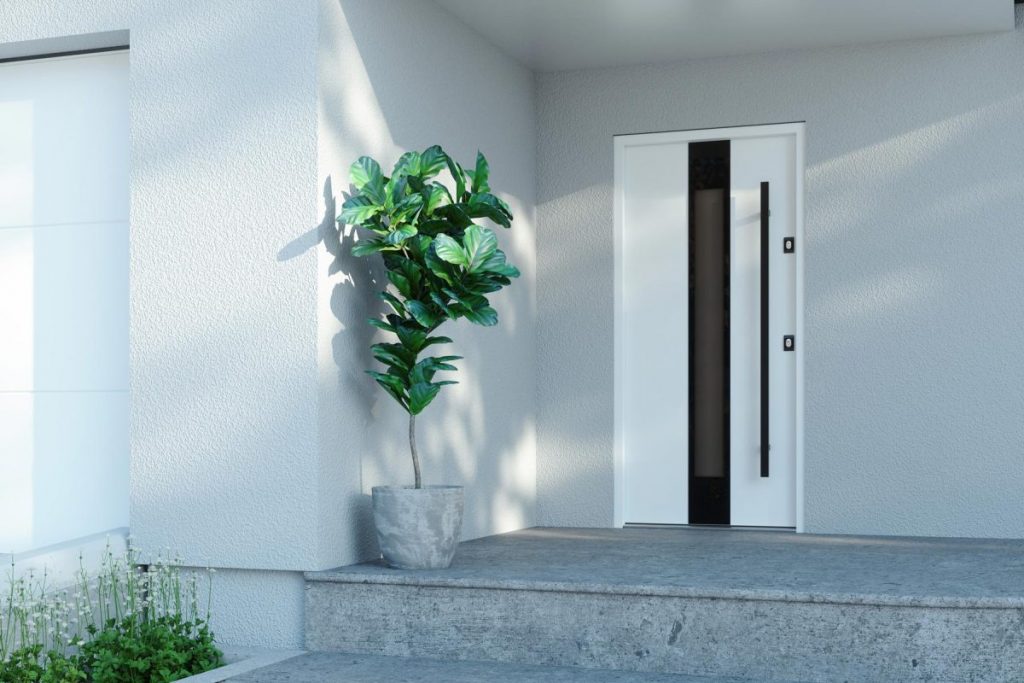 White Gerda doors for a home in Berkshire. 